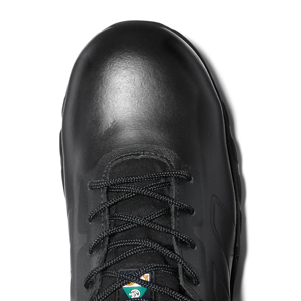 Timberland Μποτακια Εργασίας Ανδρικα Μαυρα - Pro® Hypercharge 6\" Comp Toe - Greece 9042816-DG